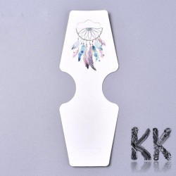Fold Over Paper Display Hanging Cards - Dream Catcher - 120 x 45 x 0.4 mm