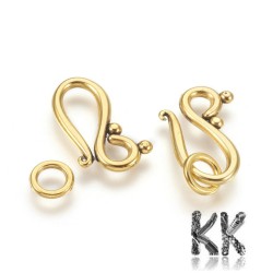 Závěsné zapínání ze zinkové slitiny - 20,5 x 12 mm (1 set)