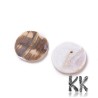 Přírodní perleťové korálky - heishi - disk - 16,5 - 19 x 1,5 - 3 mm