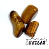 Natural Tiger Eye - non-drilled stone - 15 - 37 x 12 - 24 mm