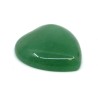 Mineral Cabochon - Green Aventurine - 25 x 23 x 7.5 mm - Heart