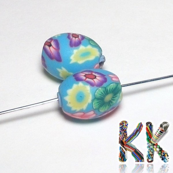 Easter egg made of FIMO material - ∅ 13 x 17 mm