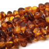 Nuggets made of natural Baltic amber with dimensions 4-10 x 5-12 x 2-7 mm and with a hole for a thread with a diameter of 1 mm. The beads were tested by the Lithuanian Gemological Institute (a laboratory for testing precious stones) and obtained a certificate of authenticity. The beads are absolutely natural without any coloring and have been heated.
COUNTRY OF ORIGIN: LITHUANIA
THE PRICE IS FOR 1 pc.