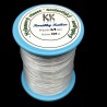Classic clear nylon fibre with no other special surface and weave treatments. Very strong and sturdy with almost zero elasticity, designed for stringing jewellery or fishing. The fibre is 0.9 mm thick and approximately 150 m long, which is wound on a spool.
THE PRICE IS FOR 1 PC (150 m).
