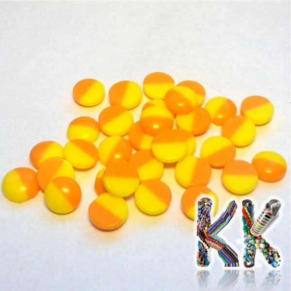 Resin seed - opaque color - ∅ 8 x 3.5 mm