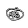 Pendant made of stainless (or surgical) steel type 201 in the shape of a tree of life in a heart with a diameter of 10 x 10 x 1 mm and a hole for a thread measuring 1 mm.
THE PRICE IS FOR 1 PCS.