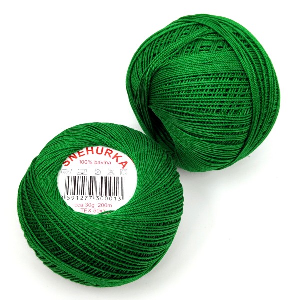 Czech Cotton Yarn Sněhurka - roll approx. 200m