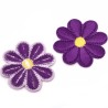 Iron On Embroided Patches - Daisy - 40 x 1.5 mm