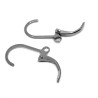 304 Stainless Steel Leverback Earring with Loop - 16 x 10.5 x 2 mm (1 pair)