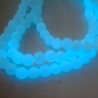 Imitace jadeitu - ve tmě svítící fluorescenční kuličky - Ø 8 mm