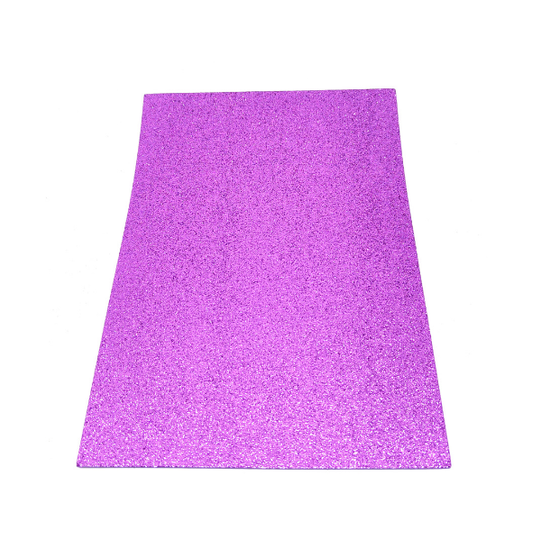 Foam Paper with Glitters for Jewellery Box - approx. 300 x 200 x 2 mm