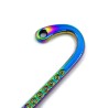 Zinc Alloy Bookmark - with Ornaments - 86 x 14 x 2 mm, Hole: 1.2 mm