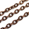 Iron Chain - Eye: 4 x 2.7 x 0.7 mm - Coil 10 Meters