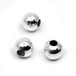 Železný oddělovací korálek - kulička - Ø 6 mm