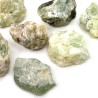 Přírodní zelený aventurín - nevrtaný surový kámen - 10-41 x 15-30 x 12-22 mm