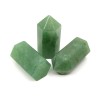 Natural tumbled pointed prism with a hexagonal base made of mineral green aventurine, not drilled (without holes) in size 33-35 x 16-17 x 14.5-15 mm, which can be further modified or incorporated into jewelry (eg by wire wraping) or gifted as a stone for good luck.
Country of origin: Brazil, Chile, Spain
WARNING: The stones are somewhat  irregular in shape and may contain indentations, grooves and small chips that highlight the absolutely natural origin of the mineral.
THE PRICE IS FOR 1 PIECE.