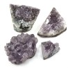 Natural Amethyst Stone - Druzy - 33-66 x 24-32 x 15-24 mm