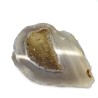 Natural Agate Stone - Geode/Druzy - 33-66 x 24-32 x 15-24 mm