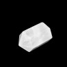 Natural Crystal Stone - UNDRILLED Tumbled Pointed Prism - 12-12.5 x 8 x 7 mm
