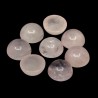 Tumbled mineral cabochons made of natural rose quartz with dimensions 6 x 3-4 mm in the shape of a hemisphere. Cabochons are completely natural without any dye.
Country of origin: Brazil, Madagascar, Mozambique, South Africa
THE PRICE IS FOR 1 PCS.