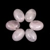Mineral Cabochon - Rose Quartz - 18 x 13 x 5 mm - Oval