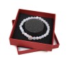 Czech Gift Box for Bracelets - 8.5 x 8.5 x 2.5 cm - Matt Canvas