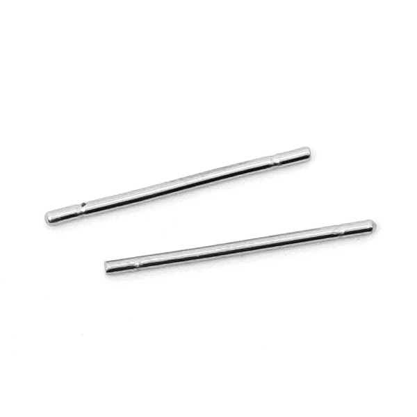 304 Stainless Steel Stud Earring Findings: 14-15 x 0.7-0.8 mm - 1 pair