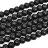 Genuine ebony beads with a diameter of 6 mm and a hole for a thread with a diameter of 1 mm. The beads are absolutely natural, without any dye. In addition, the beads have their typical ebony scent. 
Country of origin of the bead production: India
THE PRICE IS FOR 1 PCS.