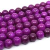 Tumbled round beads made of dyed natural mineral Malaysian jade imitating natural sugilite with a diameter of 6 mm with a hole for a thread with a diameter of 0.8 mm. The beads are completely natural and have been dyed and heated.
Country of origin: China
THE PRICE IS FOR 1 PIECE.