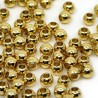 Brass round beads with genuine precious metal plating, used as separators for other beads with a diameter of 3 mm and with a hole for a hole with a diameter of 1 mm. Gold beads are plated with real 18K gold.
THE PRICE IS FOR 1 PIECE.