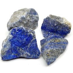 Přírodní lapis lazuli - nepravidelný surový kámen - 20-50 x 10-38 x 10-28 mm