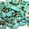 Synthetic Turquoise - Chips - UNDRILLED (decorative) - 2-8 x 2-4 mm - weight 1 g (approx. 8-20 pcs)