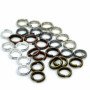 Iron split ring, the color of which is adjusted to the appropriate reflection on the surface. The ring has a diameter of 5 mm, a thickness of 1.4 mm and inner diameter 4.3 mm.
THE PRICE IS FOR 1 g (approx. 13 pieces) - consumption min. 5 g