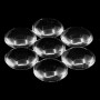 Glass semicircular clear lens with a diameter of 11.5-12 and a height of 5 mm with a flat underside. It is suitable for gluing into a setting of appropriate dimensions or as the basis of a larger piece of jewelry to braid around.
THE PRICE IS FOR 1 PIECE.