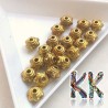 Metal separating bead - roundel - ∅ 7 x 5.5 mm