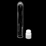 Clear Tube Plastic Bead Container - Ø 12 mm x 74.5 mm