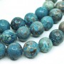 Tumbled round beads made of natural chrysocolla with a diameter of 10 mm with a hole for a thread with a diameter of 1 mm. The beads are natural but dyed and their rich color was achieved by heating - annealing.
Country of origin: South Africa
THE PRICE IS FOR 1 PCS.