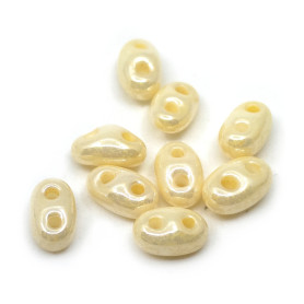 Preciosa Twin - Opaque with Pearl Luster - weight 1 g