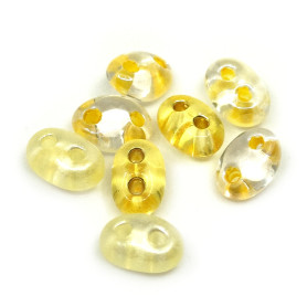 Preciosa Twin - Transparent Yellow Mix - weight 1 g