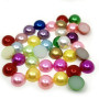 Akrylové kabošony s perleťovým odleskem, průměrem 10 mm a výškou 5 mm. Kabošony jsou ideální na obšití nebo nalepení do lůžka.
UVEDENÁ CENA JE ZA 10 g (cca 38 ks) NÁHODNÉHO MIXU