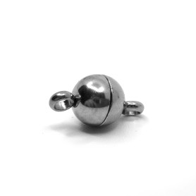 304 Stainless Steel Magnetic Clasp - Ø 5.5 x 10.5 mm