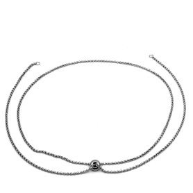 304 Nerezový řetízek - polotovar na BOLO náhrdelník - délka 75 cm