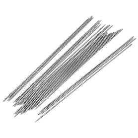 Steel bead needles - length 150 mm - thickness 1.2 mm - package approx. 25 pcs