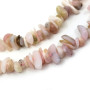 Natural Pink Opal - Chips - 5-8 mm, Hole: 1 mm - Weight 1 g