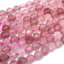 Tumbled faceted round beads made of natural mineral strawberry quartz with a diameter of 4 mm with a hole for a thread with a diameter of 1 mm. The beads are completely natural without any dyeing.
THE PRICE IS FOR 1 PIECE.