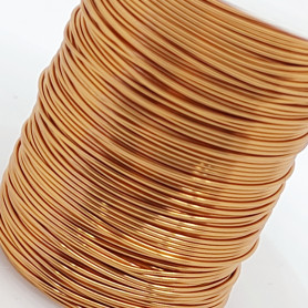 German Copper Wire - 1x Lacquered PU - Ø 0.5 mm - Length 28 m (approx. 60 g)