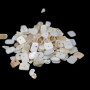 Přírodní perleťové zlomky z ulit - 5-8 x 5-8 mm - váha 1 g