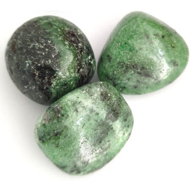 Přírodní zoisit - nevrtaný kámen - 17-30 x 15-27 x 8-22 mm