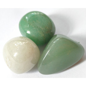 Přírodní zelený aventurín - nevrtaný kámen - 17-34 x 13-20 x 7-13 mm