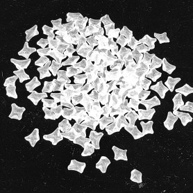 Czech Clear Glass Fragments – 0.5–18mm – Decorative Chips – Quantity: 1 gram